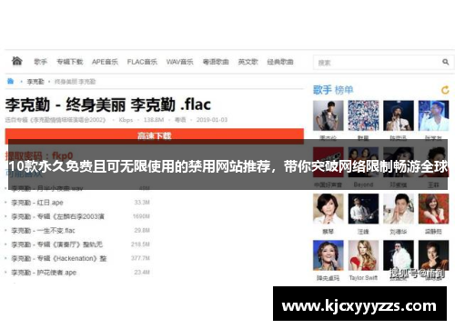 10款永久免费且可无限使用的禁用网站推荐，带你突破网络限制畅游全球